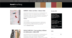 Desktop Screenshot of kunstvorarlberg.at